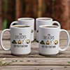 Better Together Camping White Ceramic Coffee Mug (set of 4) ALT1 Thumbnail