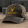 Old Stag Brown/Camo Embroidered 2-Tone Camo Hat ALT1 Thumbnail