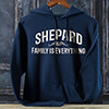 Family Navy Adult Hooded Sweatshirt ALT1 Thumbnail