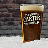 It's A Wonderful Christmas Clear Pint Glass - Color Printed (single) ALT2 Thumbnail