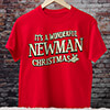 It's A Wonderful Christmas Red Adult T-Shirt ALT2 Thumbnail