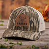 American Hunter Mossy Oak Original Bottomland Camo/Tan Structured Trucker Hat with Patch ALT1 Thumbnail