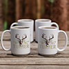 American Hunter White Ceramic Coffee Mug (set of 4) ALT1 Thumbnail