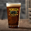 Bear Cabin Clear Pint Glass - Color Printed (single) ALT1 Thumbnail