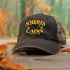 Bear Cabin Brown/Camo Embroidered 2-Tone Camo Hat ALT1 Thumbnail