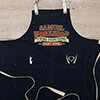 Workshop Black/Stone Canvas Work Apron ALT1 Thumbnail