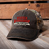 Workshop Brown/Camo Embroidered 2-Tone Camo Hat ALT1 Thumbnail