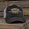 Motors Black/Charcoal Embroidered Trucker Hat ALT1 Thumbnail