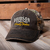 Farming Family Tradition Brown/Camo Embroidered 2-Tone Camo Hat ALT1 Thumbnail