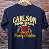 Farming Family Tradition Navy Adult T-Shirt ALT2 Thumbnail