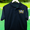 Pickleball Navy Embroidered Polo Shirt ALT1 Thumbnail