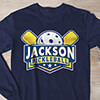 Pickleball Navy Adult Long Sleeve ALT1 Thumbnail