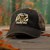 Hog Hunting Brown/Camo Embroidered 2-Tone Camo Hat ALT1 Thumbnail