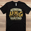 Hog Hunting Black Adult Premium T-Shirt ALT1 Thumbnail