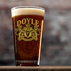 Irish Crest Clear Pint Glass - Color Printed (single) ALT1 Thumbnail