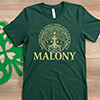 Irish Roots Forest Green Adult Premium T-Shirt ALT1 Thumbnail