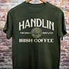 Irish Coffee Forest Green Adult T-Shirt ALT1 Thumbnail