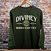 Irish Coffee Forest Green Adult Long Sleeve ALT1 Thumbnail