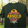 Livin' The Dream Farm Forest Green Adult T-Shirt ALT1 Thumbnail