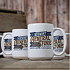 General Store White Ceramic Coffee Mug (set of 4) ALT1 Thumbnail