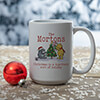 Togethery Holiday White Ceramic Coffee Mug (single) ALT1 Thumbnail