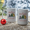 Togethery Holiday White Ceramic Coffee Mug (set of 2) ALT1 Thumbnail