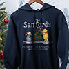 Togethery Holiday Navy Adult Hooded Sweatshirt ALT1 Thumbnail