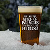 Jolliest Bunch Clear Pint Glass - Color Printed (single) ALT1 Thumbnail