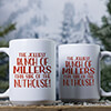 Jolliest Bunch White Ceramic Coffee Mug (set of 2) ALT1 Thumbnail