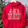 Jolliest Bunch Red Adult Hooded Sweatshirt ALT1 Thumbnail