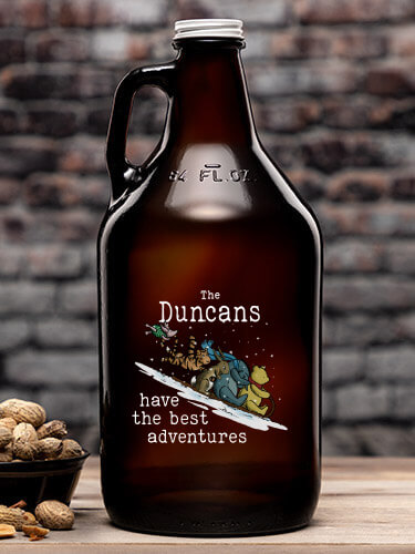 Best Adventures Amber Color Printed Growler