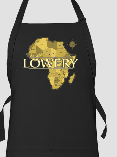 African Heritage Black Apron