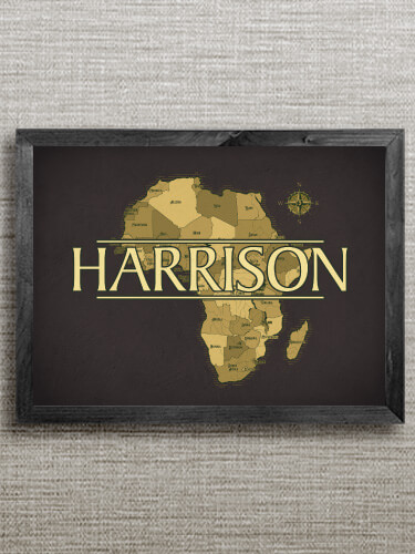 African Heritage Black Framed Wall Art 16.5 x 12.5