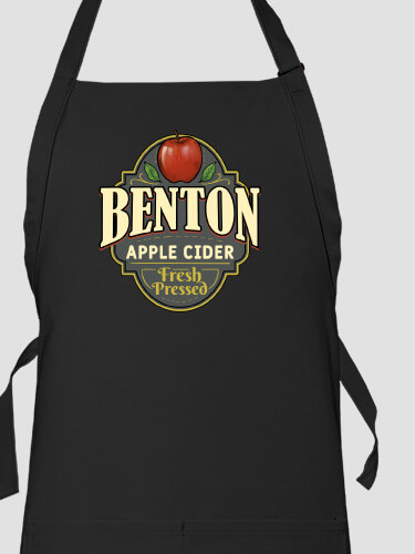 Apple Cider Black Apron