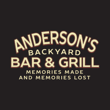 Black Backyard Bar and Grill Personalized default 