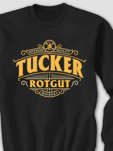 Rotgut Whiskey Black Adult Sweatshirt