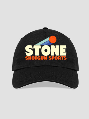 Shotgun Sports Black Embroidered Hat