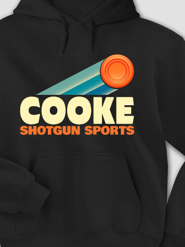 Shotgun Sports Black Adult Hooded Sweatshirt