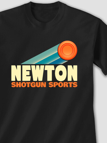 Shotgun Sports Black Adult T-Shirt