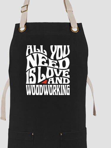 All You Need Black/Stone Canvas Work Apron