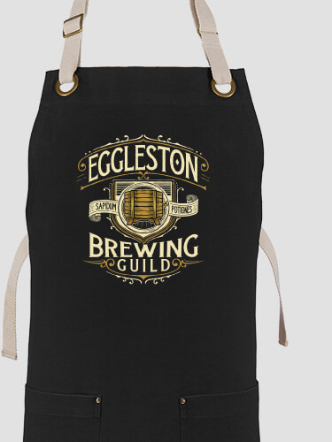 Black/Stone Brewing Guild Personalized canvas-work-apron 