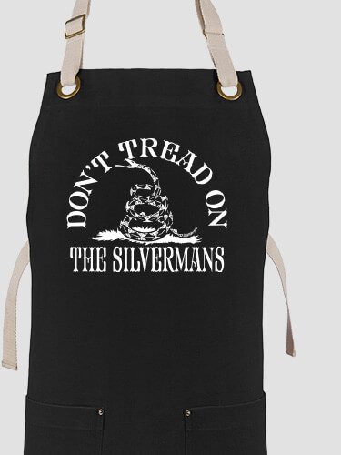 Don't Tread Black/Stone Canvas Work Apron