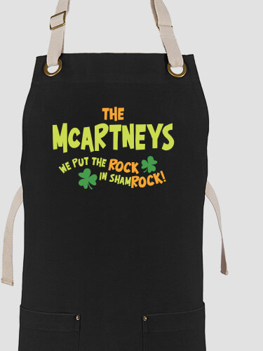 ShamROCK Black/Stone Canvas Work Apron