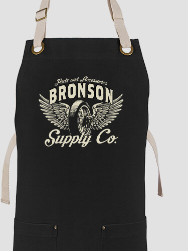 Supply Company Black/Stone Canvas Work Apron