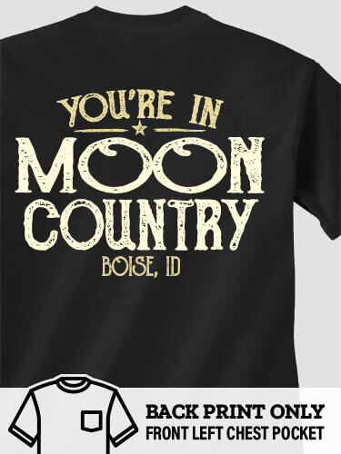 Your Country Black Adult Pocket T-Shirt