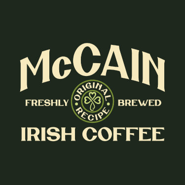 Forest Green Irish Coffee Personalized default 