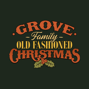 Forest Green Old Fashioned Christmas Personalized default 