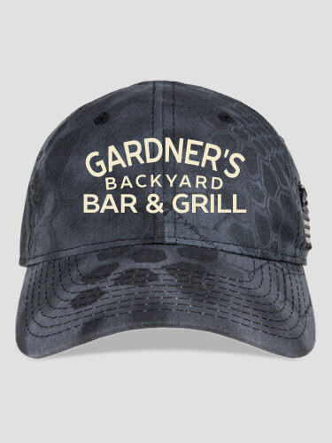 Backyard Bar and Grill Kryptek Typhon Camo Embroidered Kryptek Tactical Camo Hat