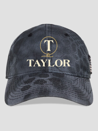 Lasso Monogram Kryptek Typhon Camo Embroidered Kryptek Tactical Camo Hat