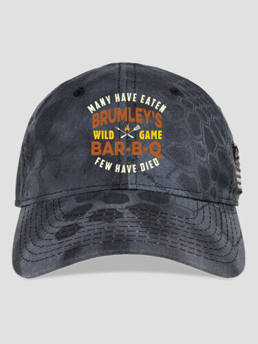 Wild Game Few Have Died BBQ Kryptek Typhon Camo Embroidered Kryptek Tactical Camo Hat